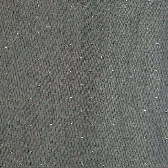 Anne Klein S/S Black Sparkle Size L - Picture 5 of 6